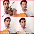 عکس نوازندگی ویولن آهنگ شهزاده رویا توسط محمدرضا چاره خواه