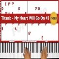 عکس آموزش آهنگ تایتانیک (My Heart Will Go On) با پیانو (2)