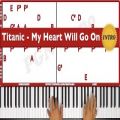 عکس آموزش آهنگ تایتانیک (My Heart Will Go On) با پیانو (1)