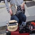 عکس Amazingly creative street musician in London