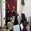 عکس تمرین گروههای دف نوازی البرز و خاتون اصفهان