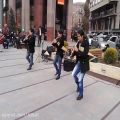 عکس اجرای موسیقی خیابانی در ایروان توسط یک گروه اکوادوری