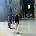 عکس هوای گریه همایون شجربان در مسجد امام اصفهان