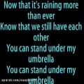 عکس Rihanna - Umbrella lyrics]