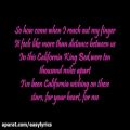 عکس Rihanna- California King Bed (Lyrics)