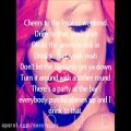 عکس Rihanna- Cheers (Drink To That) with On Screen Lyrics