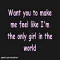 عکس Rihanna - Only Girl (In The World) Lyrics(on screen)