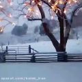 عکس یک ویدیو زیبا در مورد زمستان
