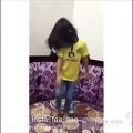 عکس رقص اطفال - طفلة نصراویة ترقص على شیلة نصراوی
