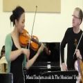 عکس Violin Lesson_ Keith Pascoe_ 4 String Crossing and Fast Passagework in Mozart Concerto K214
