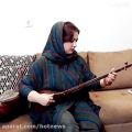 عکس سه تار نوازی دختر هنرمند ایرانی
