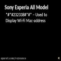 عکس Sony Experia All Model Secret codes Tested