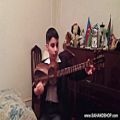 عکس تار آذربایجانی از پسر 10 ساله