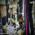 عکس به یاد آتشنشان های قهرمان که در فاجعه پلاسکو جان باختند