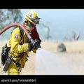 عکس آهنگ جدید روز دیگر در بهشت تقدیمی برای آتشنشان پلاسکو