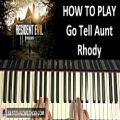 عکس HOW TO PLAY - Resident Evil 7: Biohazard OST - Main Theme - Go Tell Aunt Rhody (Piano Tutorial)
