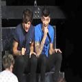 عکس One Direction scared by a bug on stage