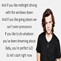 عکس One Direction - Perfect (Lyrics)