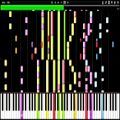 عکس آهنگ فوق العاده ی Tetris روی پیانو دیجیتالی