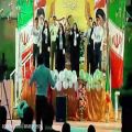 عکس اجرای سرود توسط ناشنوایان شهرستان انار