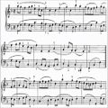 عکس ABRSM Piano 2017-2018 Grade 3 A:4 A4 Bach Bourree Overture in F Movt 5 BWV 820 Sheet Music