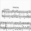 عکس ABRSM Piano 2015-2016 Grade 4 B:3 B3 Schumann Jagerliedchen (Hunting Song) Op.68 No.7 Sheet Music
