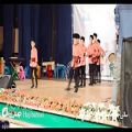 عکس رقص آذری کودکان استاد حاجی بابایی در اختتامیه جشنواره حرکات آیینی نمایشی