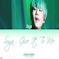 عکس BTS Suga (AGUST D) - Give It To Me Legendado PT-BR (Color Coded HAN|PT|ROM) Lyrics by: Izzy