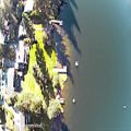 عکس Hubsan X4 Pro H109S Drone lake flight and crash into water