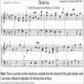 عکس ABRSM Piano 2015-2016 Grade 4 A:3 A3 Stolzel Bourree (Partita in G Minor Movement 3) Sheet Music