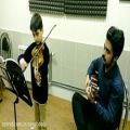عکس اجرای قطعه هاوا ناگیلا با ویولن و گیتار