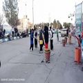 عکس اجرای آهنگ ننه گل ممد در کمپ نوروزی شهرستان انار