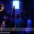 عکس اجرای اثر «زورگو» توسط تس در گردهمایی هیپ هاپ ۹۵