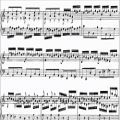 عکس ABRSM Piano 2017-2018 Grade 7 A:4 A4 Bach Fugue in C BWV 953 Sheet Music