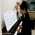 عکس قصه عشق نوازندگی پیانو توسط امیرحسین احمدیان