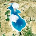 عکس شهرزاد برای دریاچه ارومیه خواند