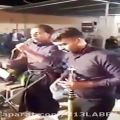 عکس اجرای سرود «ای ایران » با ساز و دهل بختیاری