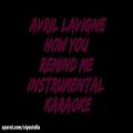 عکس Avril Lavigne - How You Remind Me INSTRUMENTAL KARAOKE WITH LYRICS