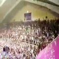 عکس همسرایی چند هزار نفری سرود دوباره ایران در ورزشگاه تختی