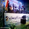 عکس اجرای زنده ی بی واژه توسط محمداصفحانی درمنطقه آزادماکو