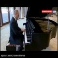 عکس پیانو نواختن پوتین در پکن