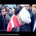 عکس اجرای آهنگ # دوباره می سازمت وطن # در حمایت از روحانی ورزشگاه آزادی