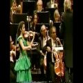 عکس ویولن از سارا چانگ - Mendelssohn Violin Concerto Mvt 2