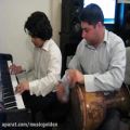 عکس پیانو و تنبک سامان احتشامی و علی دولو