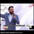 عکس اجرای زنده رضا احمدی در شبکه سه سیما