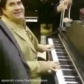 عکس اجرای زنده آهنگ ایران به همراه پیانو از سالار عقیلی