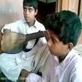 عکس balochi kid singing a song