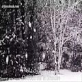 عکس ترانه فرانسوی برف می بارد از سالواتور آدامو با زیرنویس فارسی