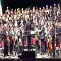 عکس لحظات پایانی اجرای ارکستر سمفونیک در راونا- ایتالیا
