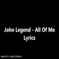 عکس John Legend All Of Me Lyrics
